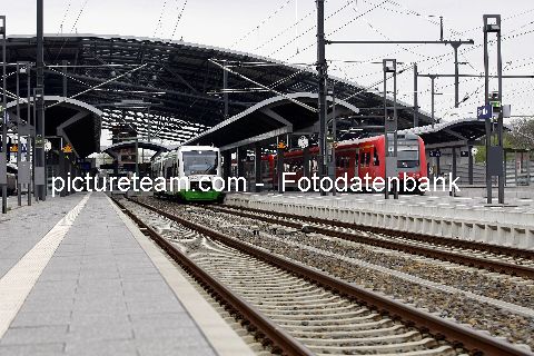 Der Erfurter Hauptbahnhof 